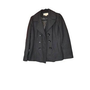 Michael Kors Black Wool Jacket Size M